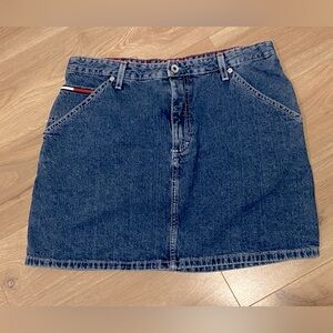 TOMMY JEANS Vintage Tommy Hilfiger 90s denim mini skirt